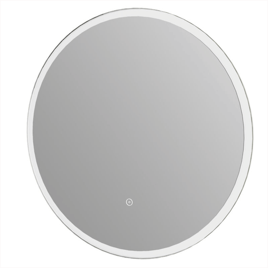 JTP Apollo Round LED Illuminated Bathroom Mirror 600mm Wide - Chrome - Envy Bathrooms Ltd