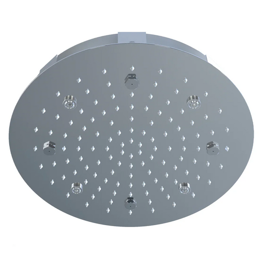JTP Aquamist Round Overhead Shower Head With Mist Function | Chrome | AMR300 - Envy Bathrooms Ltd