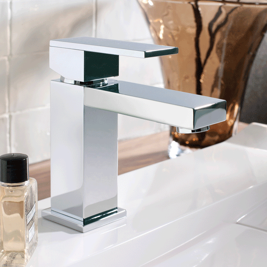 JTP Athena Basin Mixer Tap without Pop Up Waste - Chrome - Envy Bathrooms Ltd