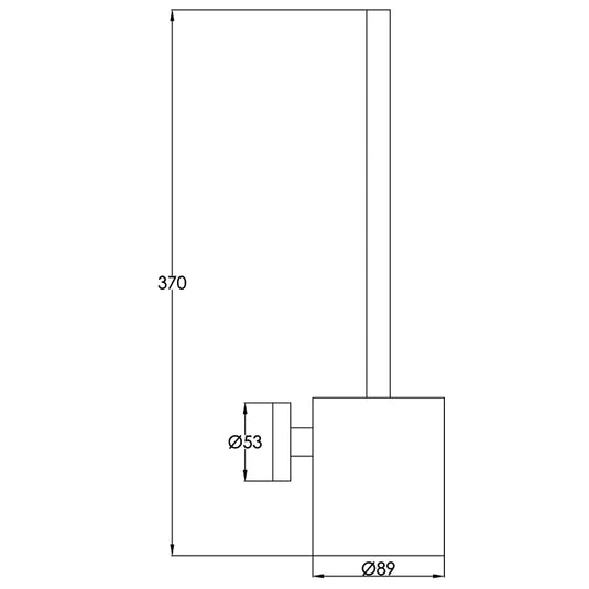 JTP Athena Toilet Brush Holder - Chrome - Envy Bathrooms Ltd