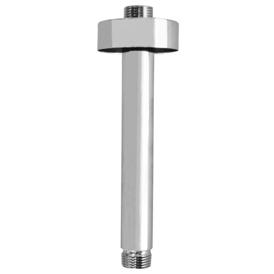 JTP Brass Ceiling Mounted Shower Arm 100mm - Chrome - Envy Bathrooms Ltd