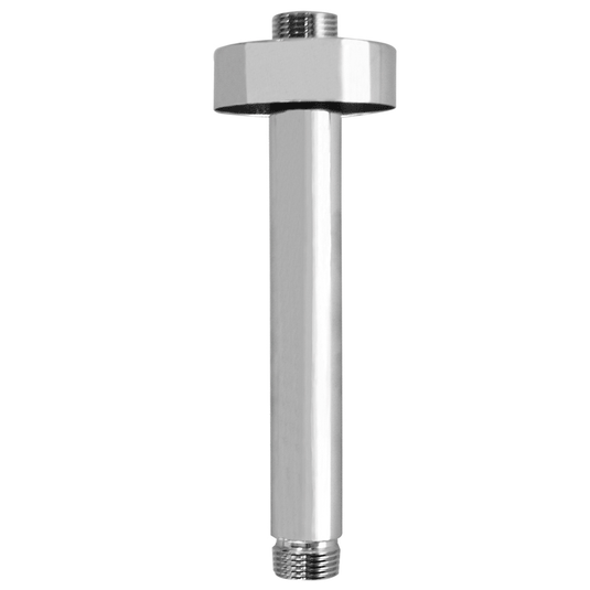 JTP Brass Ceiling Mounted Shower Arm 200mm - Chrome - Envy Bathrooms Ltd