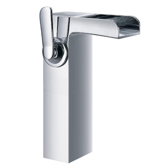 JTP Cascata Tall Mono Basin Mixer Tap - Chrome - Envy Bathrooms Ltd