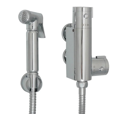JTP Douche kit complete with vertical thermostatic bar valve- Chrome - Envy Bathrooms Ltd