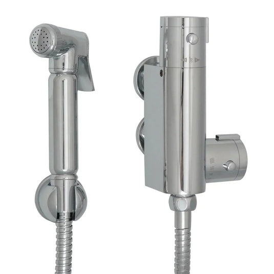 JTP Douche kit complete with vertical thermostatic bar valve- Chrome - Envy Bathrooms Ltd