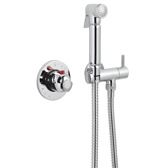 JTP Douche Set with Temperature Control - Chrome - Envy Bathrooms Ltd