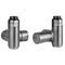 JTP Dual Fuel Radiator Valve |  Brushed Black | DFRVBBL