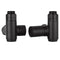 JTP Dual Fuel Radiator Valve |  Matt Black | DFRVMB