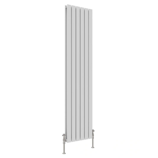 JTP Enzo White 1800mm x 452mm Flat Panel Designer Radiator | EN1845W - Envy Bathrooms Ltd