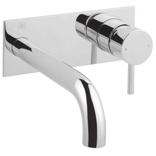 JTP Florence 2-Hole Wall Mounted Basin Mixer Tap - Chrome - Envy Bathrooms Ltd