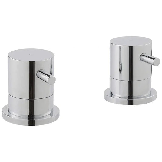 JTP Florence Panel Valve 55mm Wide - Chrome - Envy Bathrooms Ltd