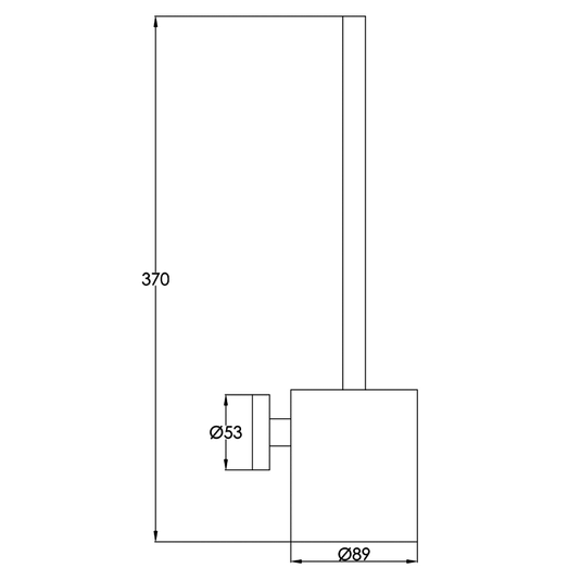 JTP Florence Toilet Brush Holder - Chrome - Envy Bathrooms Ltd