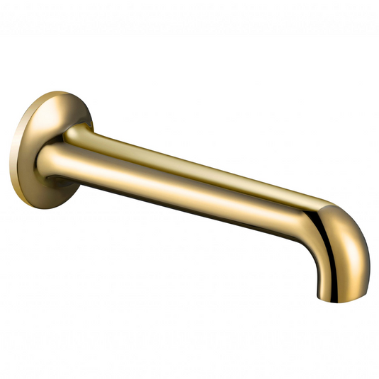 JTP Grosvenor Bath Spout 176mm Long Brushed Brass | 76/98/85439BBR - Envy Bathrooms Ltd