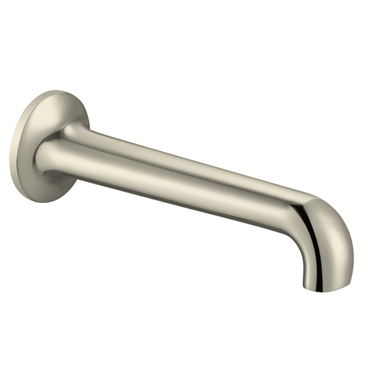 JTP Grosvenor Bath Spout 176mm Long - Nickel - Envy Bathrooms Ltd