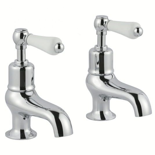 JTP Grosvenor Bath Taps Pair Lever Handle - Chrome - Envy Bathrooms Ltd