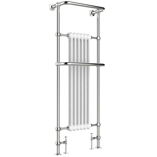 JTP Grosvenor Radiator Heated Towel Rail 1500mm H x 574mm W - Chrome - Envy Bathrooms Ltd