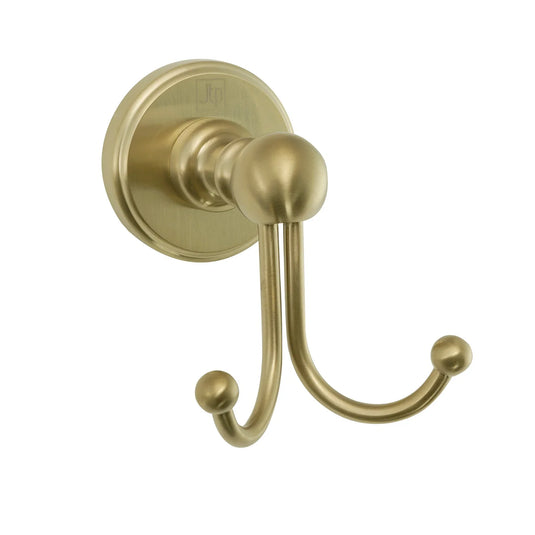 JTP Grosvenor Robe Hook - Brushed Brass - GR161BBR - Envy Bathrooms Ltd