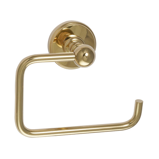 JTP Grosvenor Toilet Roll Holder - Polished Gold - GR151G - Envy Bathrooms Ltd
