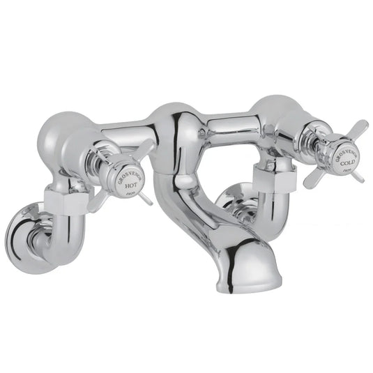 JTP Grosvenor Wall Mounted Bath Filler Tap - Chrome - Envy Bathrooms Ltd