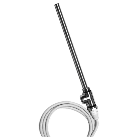 JTP Heating Element with T Piece 200W - Brushed Black - Envy Bathrooms Ltd