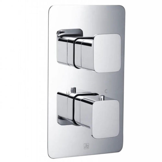 JTP Hix 1-Outlet Thermostatic Concealed Shower Valve - Chrome - Envy Bathrooms Ltd