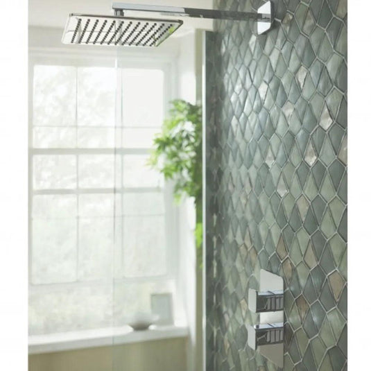 JTP Hix 2-Outlet Dual Handle Thermostatic Concealed Shower Valve - Chrome - Envy Bathrooms Ltd