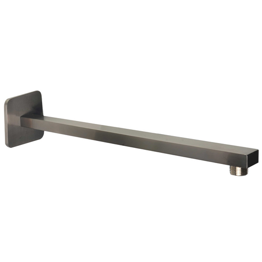 JTP HIX 380mm Wall Mounted Shower Arm - Brushed Black - 3721380BBL - Envy Bathrooms Ltd