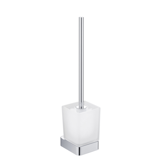 JTP Hix 75mm Square Wall Mounted Toilet Brush Holder - Chrome - 32165 - Envy Bathrooms Ltd