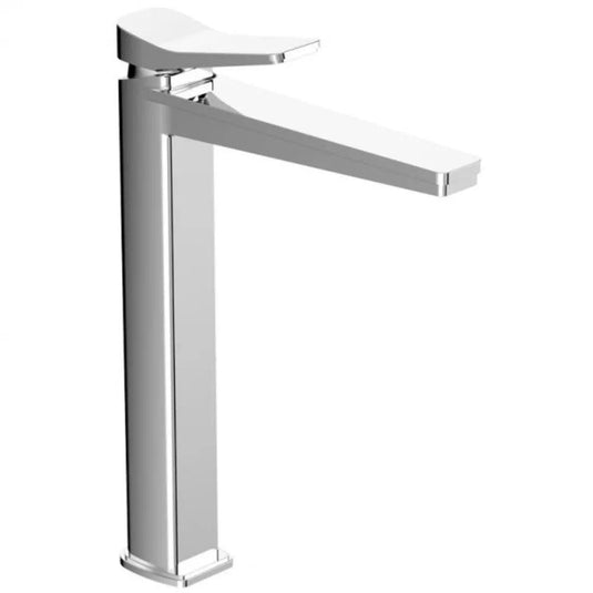 JTP Hix Deck Mounted Tall Basin Mixer Tap - Chrome - Envy Bathrooms Ltd