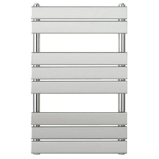 JTP Hix Designer Heated Towel Rail 800mm H x 500mm W - Chrome - Envy Bathrooms Ltd