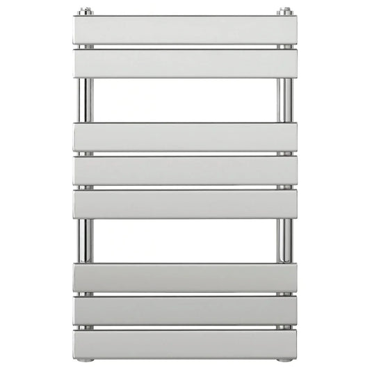 JTP Hix Designer Heated Towel Rail 800mm H x 500mm W - Chrome - Envy Bathrooms Ltd