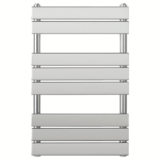 JTP Hix Designer Heated Towel Rail 800mm H x 500mm W - Chrome - Envy Bathrooms Ltd