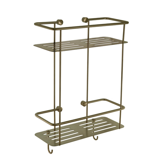 JTP Hix Double Square Basket Matt Black | 332018BBR - Envy Bathrooms Ltd