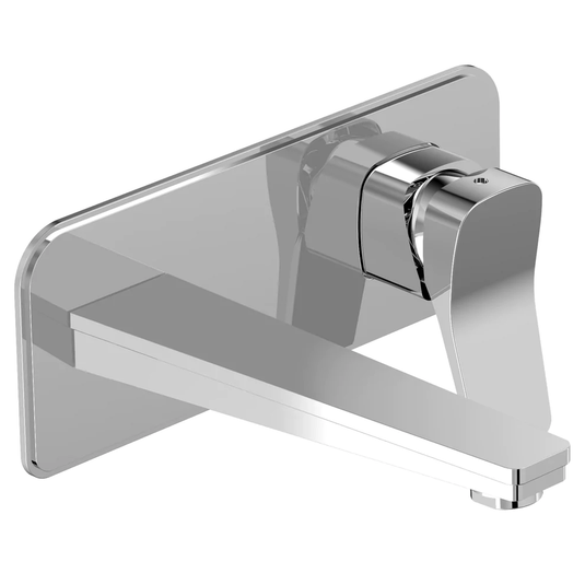 JTP Hix Single Lever Wall Mounted Basin Mixer Tap - Chrome - Envy Bathrooms Ltd