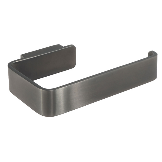 JTP HIX Toilet Paper Holder - Brushed Black - 37151BBL - Envy Bathrooms Ltd