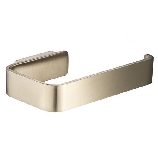 JTP HIX Toilet Paper Holder - Brushed Brass - 33151BBR - Envy Bathrooms Ltd