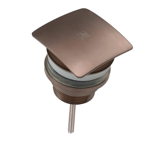 JTP Hix Universal Slotted and Unslotted Basin Waste - Brushed Bronze - 31709SUNBRZ - Envy Bathrooms Ltd