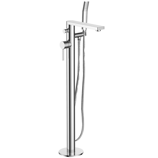 JTP Hugo Freestanding Bath Shower Mixer Tap with Kit - Chrome - Envy Bathrooms Ltd