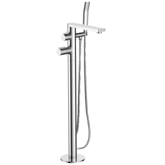 JTP Hugo Freestanding Bath Shower Mixer Tap with Kit - Chrome - Envy Bathrooms Ltd