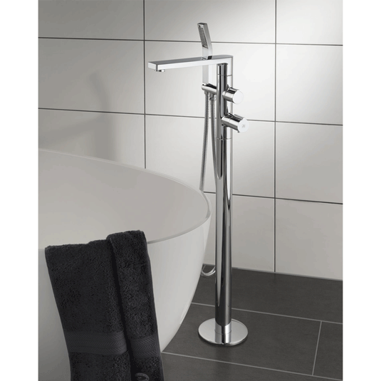 JTP Hugo Freestanding Bath Shower Mixer Tap with Kit - Chrome - Envy Bathrooms Ltd