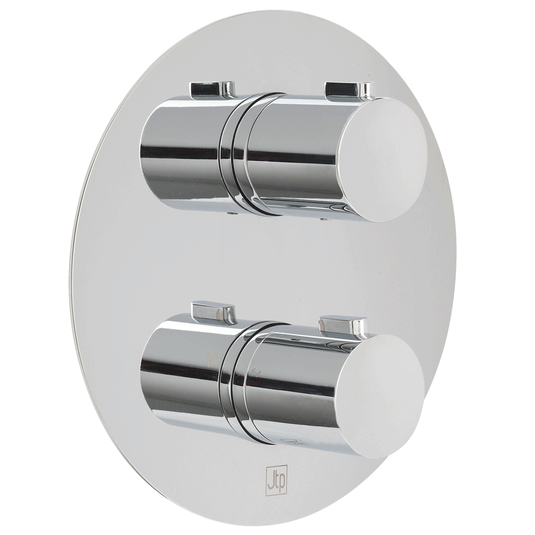 JTP Hugo Thermostatic Concealed 1 Outlet Shower Valve - Chrome - Envy Bathrooms Ltd