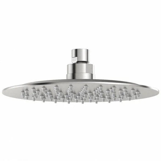 JTP Inox 200mm Glide Shower Head - Stainless Steel - IXGL200 - Envy Bathrooms Ltd