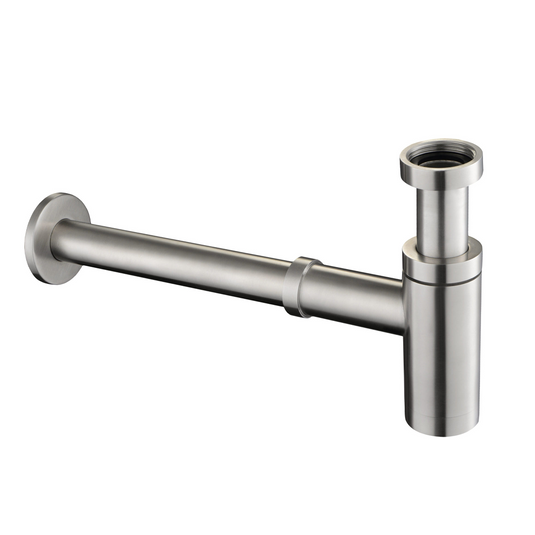 JTP Inox 300mm Bottle Trap Pipe - Stainless Steel - IX775 - Envy Bathrooms Ltd