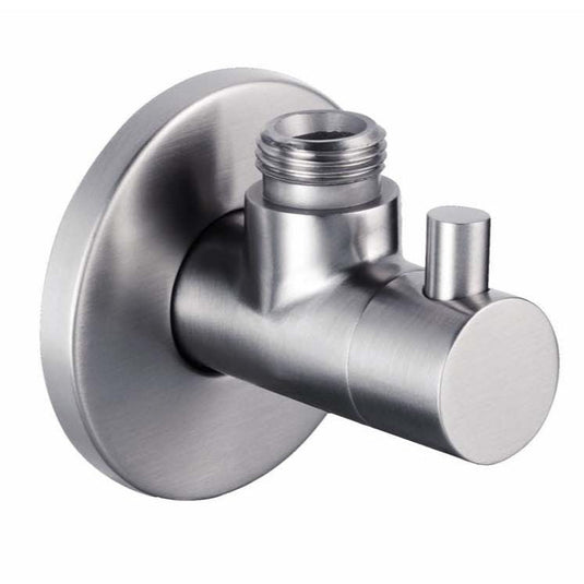 JTP Inox Angle Valve - Stainless Steel - IX105 - Envy Bathrooms Ltd