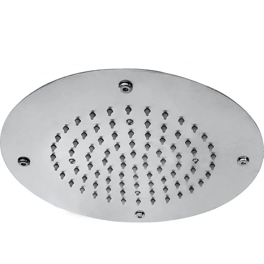 JTP Inox Ceiling Mounted Overhead Shower - Stainless Steel - IXCM300 - Envy Bathrooms Ltd