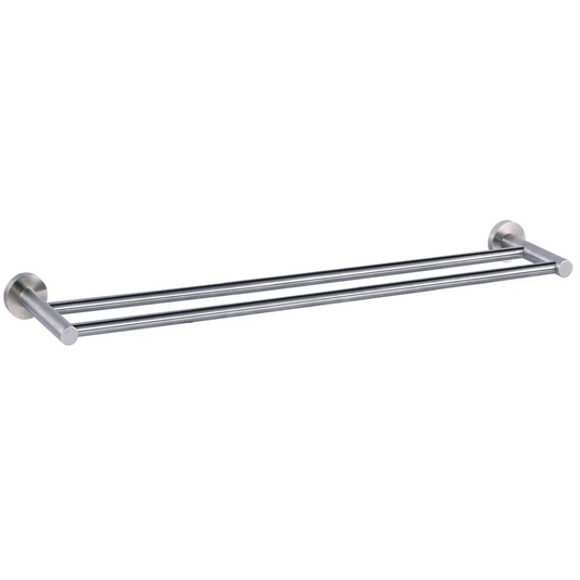 JTP Inox Double Towel Rail - Stainless Steel - IX170 - Envy Bathrooms Ltd