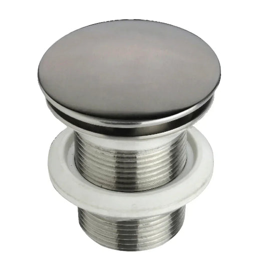 JTP Inox Freeflow Slotted Basin Waste - Stainless Steel - Envy Bathrooms Ltd