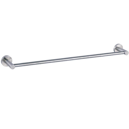 JTP Inox Single Towel Rail - Stainless Steel - IX111 - Envy Bathrooms Ltd