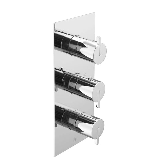 JTP Kio 3 Outlet Thermostatic Shower Valve - Chrome - KIO691 - Envy Bathrooms Ltd