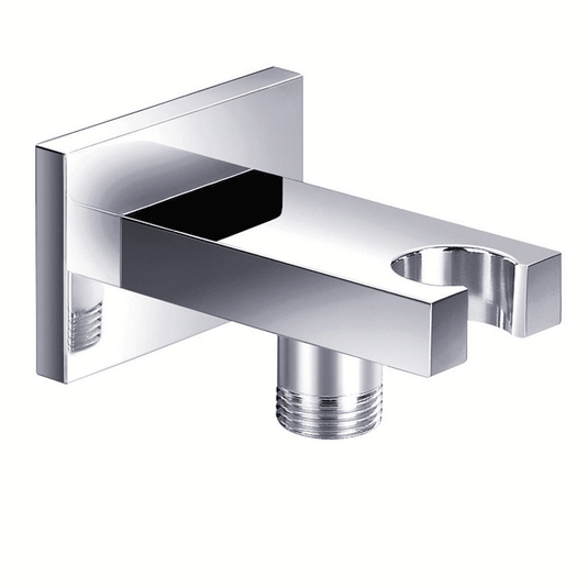 JTP Minimalist Shower Outlet Elbow Holder - Chrome - Envy Bathrooms Ltd